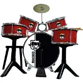 Reig Musicales Percursion Rhino Drums Red With Bancha 75x68x54 Cm Battery Rouge