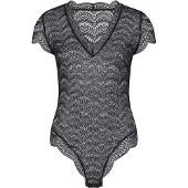 Simone Pérèle Body en dentelle semi-transparente Karma