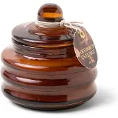 PADDYWAX Candela In Contenitore In Vetro Ambrato Profumo Castagno Kaki