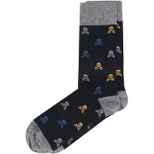 Scalpers Chaussettes bleu / bleu marine / gris / orange