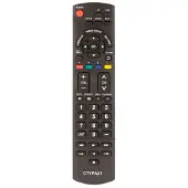 TM Electron Common TV CTVPA01 - Télécommande universelle (Compatible avec les téléviseurs Panasonic) Couleur Noir
