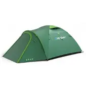 Husky Bison 4 Plus - tente classique - 4 personnes - Vert