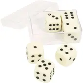 Buffalo 6 Dés De 16 Mm Dans Une Boîte