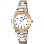 Casio Montre Femme LTP-1263PG-7BEF Bracelet en acier inoxydable bicolore
