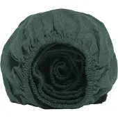 Yumeko - Drap-housse enfant - Jersey De Coton - 60x120x15 - Vert