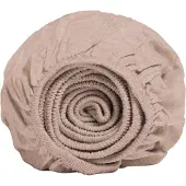 Yumeko - Drap-housse enfant - Jersey De Coton - 60x120x15 - Rose