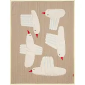 Ferm Living Bird Couverture Matelassée