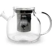 Ona Théière Vienna 0,75 l transparent/argent