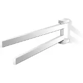 Zack Porte-serviette Zack Linea Haut Brillant Double Tiges