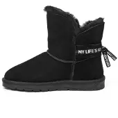 Gooce Après-ski 'Zina' noir / blanc