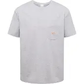 Nudie Jeans Leffe Short Sleeve T-shirt Gris L Homme