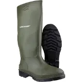 Dunlop Bottes de pluie unies Pricemastor pour adultes TL753 (47 EU/12 UK) (Vert)