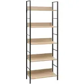 vidaXL Bibliothèque à 5 niveaux chêne 60x27,6x158,5 cm bois ingénierie