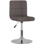 vidaXL Tabouret de bar en polyester 40 x 71-85,5 x 43 cm Taupe