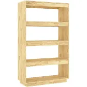 vidaXL Bibliothèque/Séparateur de pièce 80x35x135cm bois de pin massif