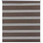 vidaXL Store enrouleur tamisant 70 x 120 cm marron