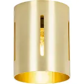 QAZQA Plafonnier design doré avec effet de lumière - Yana