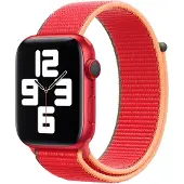Apple Bracelet Sport Loop pour Watch | 44/45/46/49 mm - Red & Colour