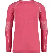 CMP Seamless Junior 3y94800 Long Sleeve Base Layer Rose 14-16 Years Garçons