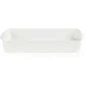 Olympia Plat à four rectangulaire blanc 32x17cm | 6 pièces