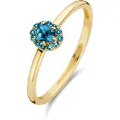 Blush Ring en or jaune 14 carats avec topaze 1226YLB