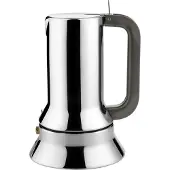 Alessi 9090/3 Espresso Coffee Maker Argenté One Size / EU Plug 220V