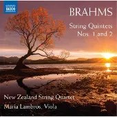 OUTHERE Brahms / New Zealand String Quartet / Lambros - String Quintets 1 & 2 [Compact Discs]