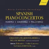 OUTHERE Mestre Borysiuk Orqeusta Filarmonia Iberica - Spanish Piano Concertos [Compact Discs]