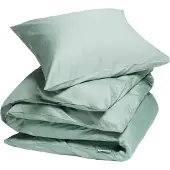 Yumeko - Parure de lit - Satin De Coton - 140x220 - Vert