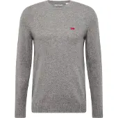 Levi's Pull-over 'Original HM Sweater' gris / rouge / blanc