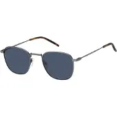 Tommy Hilfiger EYEWEAR TH 1873/S Hommes Lunettes de soleil, Gris gun