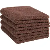 Yumeko Serviette de Toilette Yumeko Mud Rose (Lot de 4)