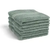 Yumeko Serviette de Toilette Yumeko Sea Green (Lot de 4)