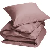 Yumeko - Parure de lit - Satin De Coton - 140x220 - Rose