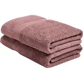 Yumeko - Serviette de douche - Coton - 70x140 - Rose
