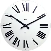 Alessi "Firenze" Wall Clock, White (Art.-Nr. 12 W, EAN 8003299295814)