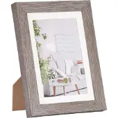Henzo Cadre photo Modern - 13x18cm - Gris foncé