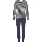 Vivance Pyjama marine / blanc