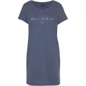 Vivance Chemise de nuit 'Dreams' bleu / blanc