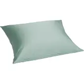 Yumeko - Taie d'oreiller - Satin De Coton - 60x70 - Vert