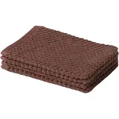 Yumeko - Gants de toilette - Coton - 15x22 - Rose