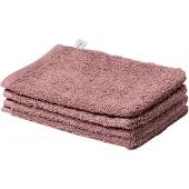 Yumeko - Gants de toilette - Coton - 15x22 - Rose