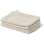 Yumeko - Gants de toilette - Coton - 15x22 - Beige