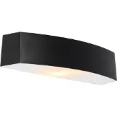 QAZQA Applique murale extérieure moderne noire IP44 - Bojan
