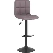 vidaXL Tabouret de bar Taupe Tissu
