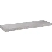 vidaXL Étagère murale flottante Gris béton 80x23,5x3,8 cm MDF