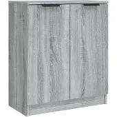 vidaXL Sideboard Gris Sonoma 60x30x70 cm Bois composite