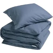 Yumeko - Parure de lit - Flanelle De Coton - 140x220 - Bleu