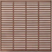 vidaXL Clôture à lamelles WPC 180x180 cm Marron