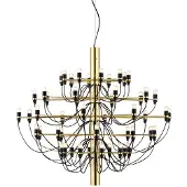 Flos 2097 50 Suspension Clear | Brass